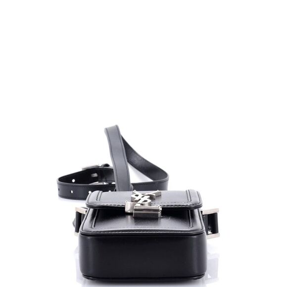Saint Laurent Solferino Bag Leather Mini Black - Picture 4 of 8